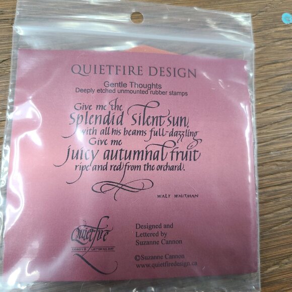 QuietFire Designs Rubber Stamps - Picture 16 of 16